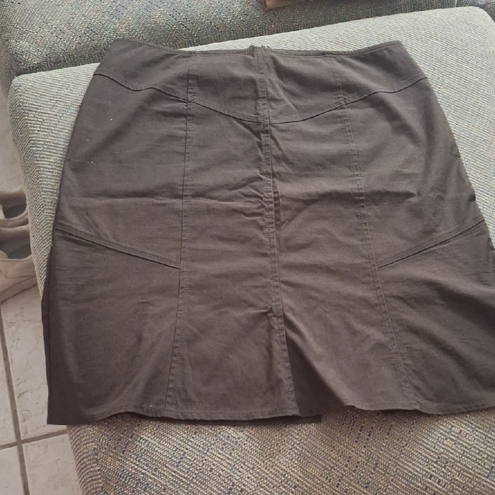 New York & Company Dark Brown Skirt